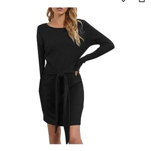 New black dress size S